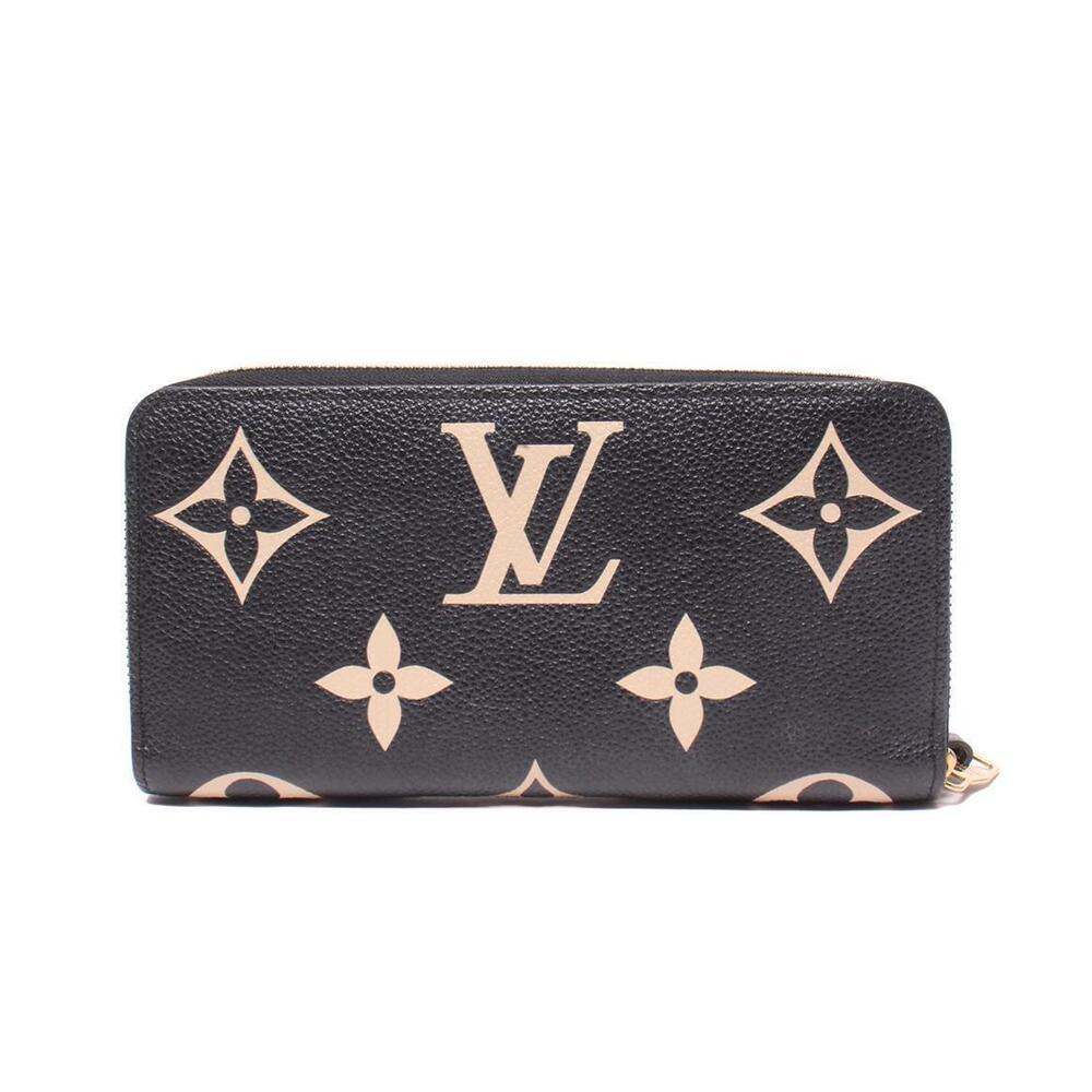 Louis Vuitton Round Zipper Long Wallet Zippy Monogram Empreinte